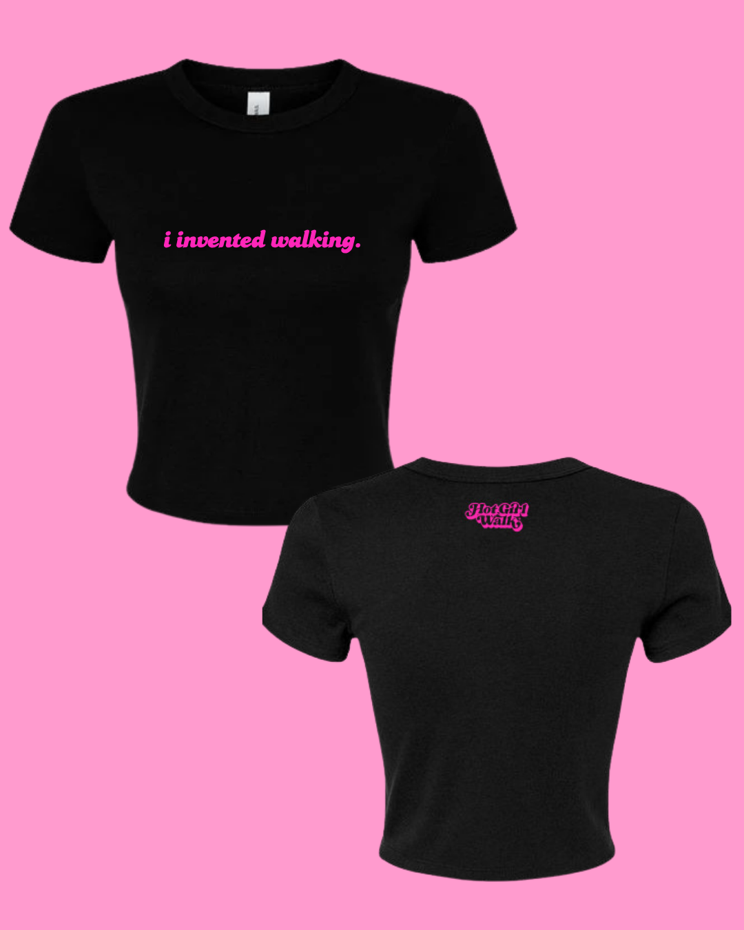 i invented walking.