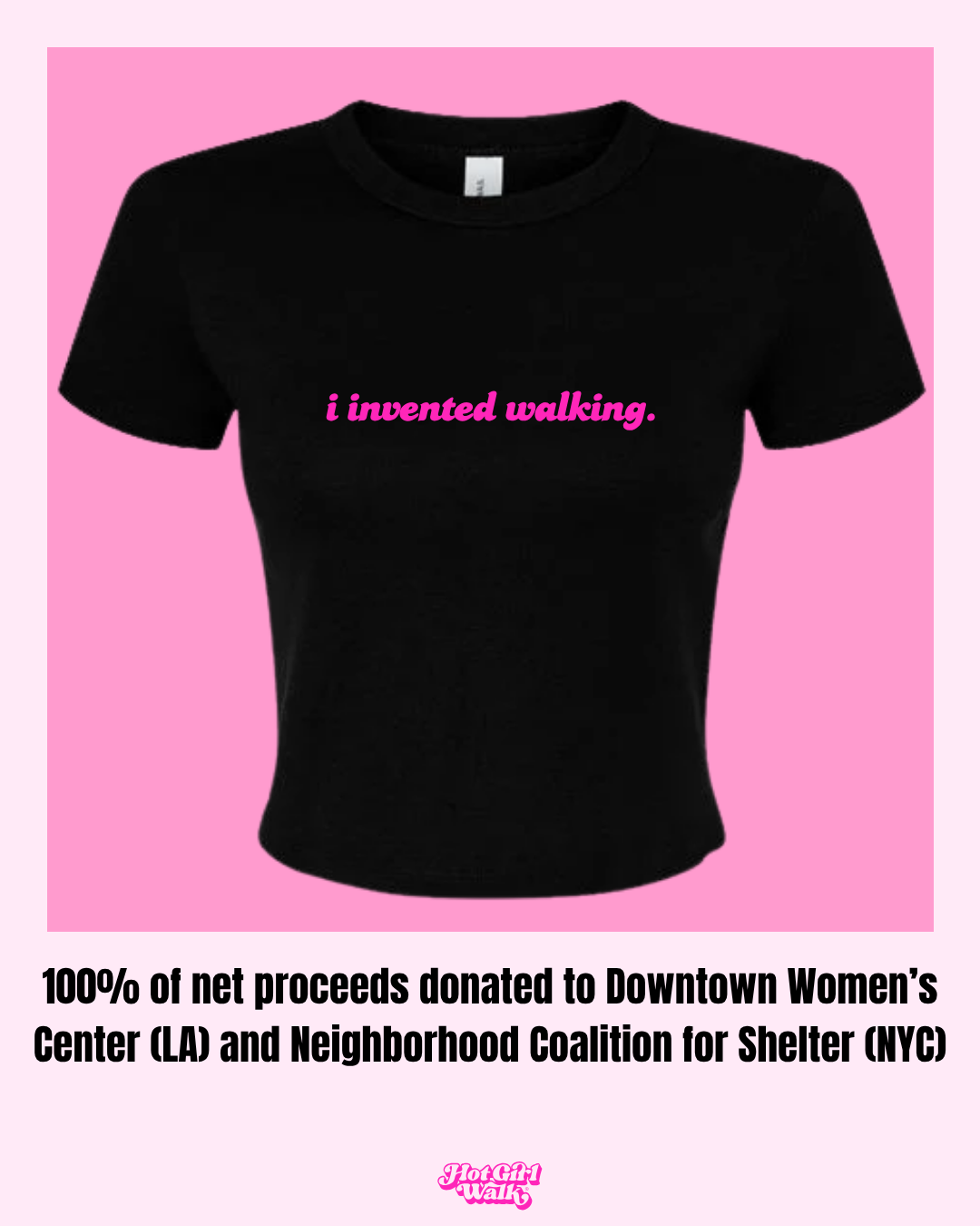 i invented walking.