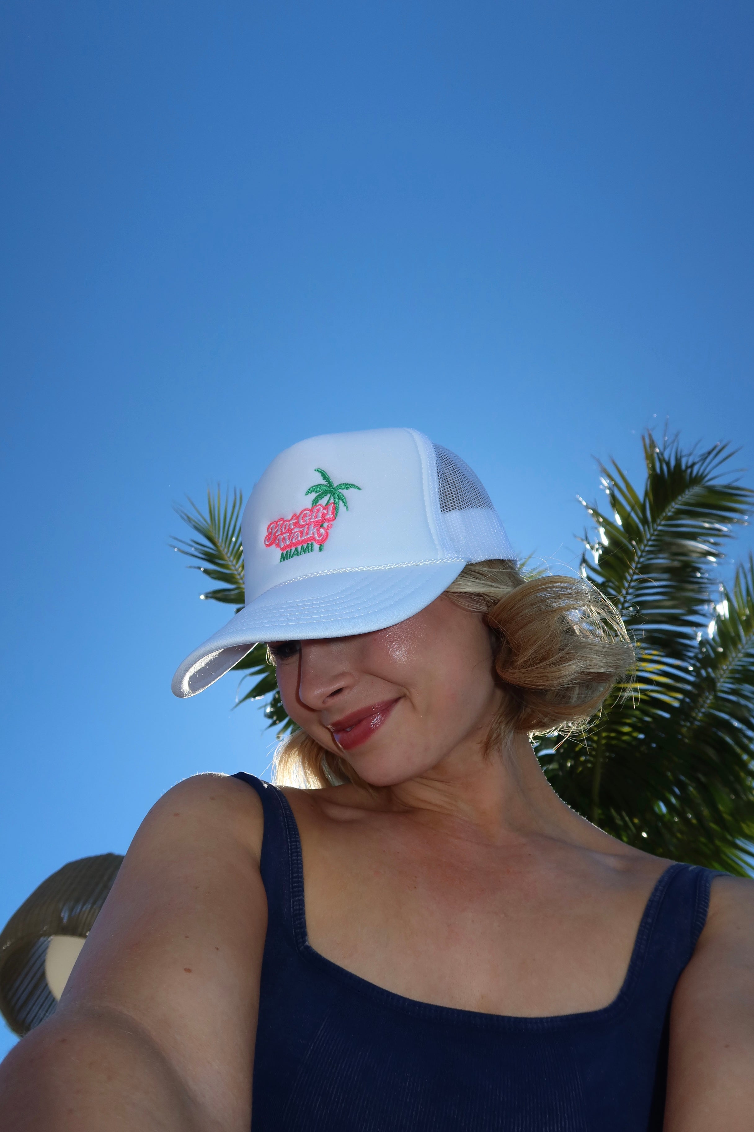 Hot Girl Walk® Miami Trucker Hat